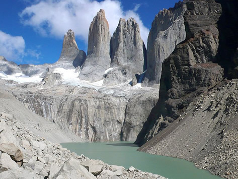 Torres del Paine massif Torres del Paine massif photo