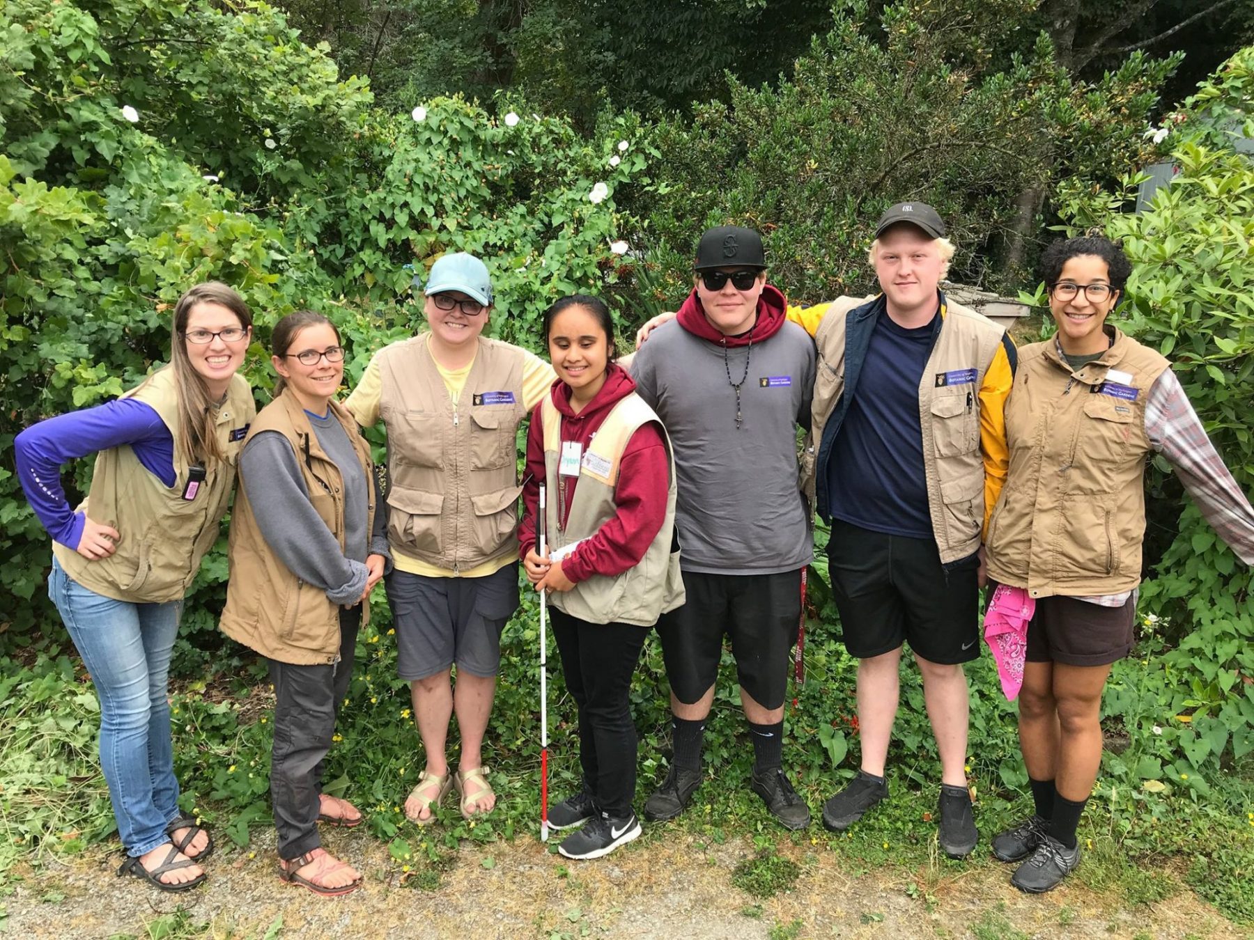 Yes II 2018 Group shot at the Washington Park Arboretum