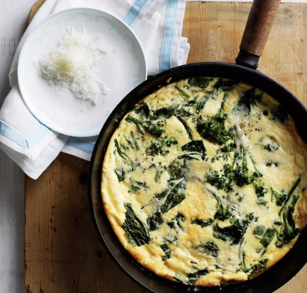 Photo from Food and Wine of Broccoli Rabe Ricotta Frittata