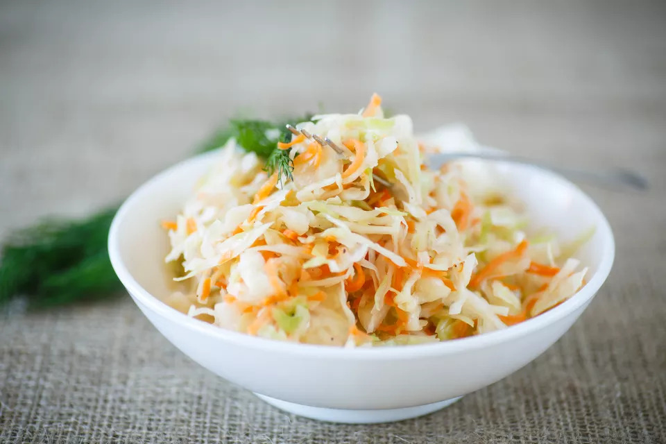 Carrot kohlrabi slaw