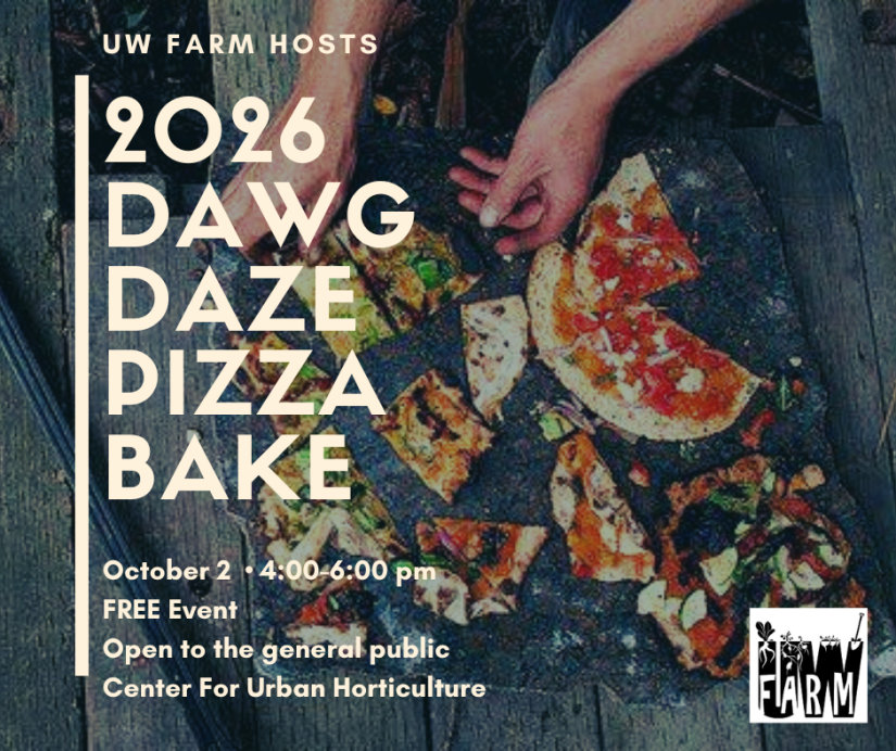 Poster of pizza advertising October 2 event